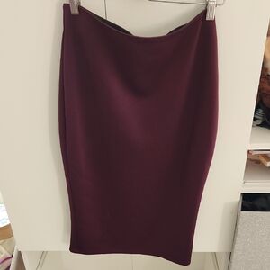 Apt. 9 Deep Purple Pencil Skirt